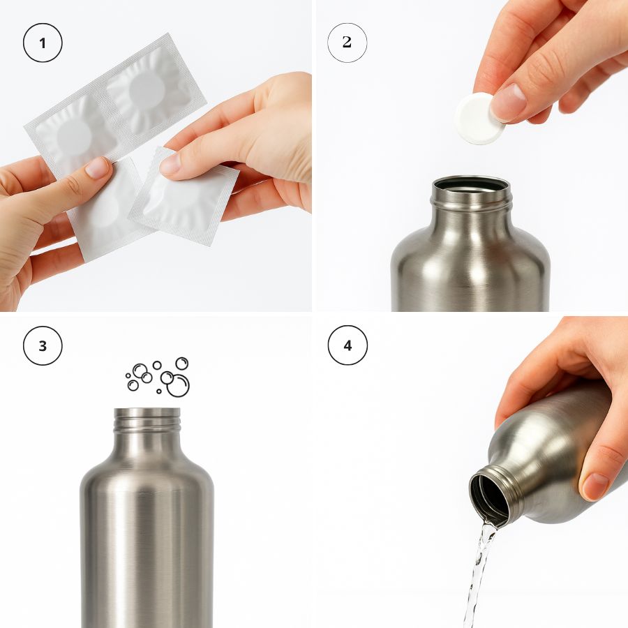 Bottle Cleaning Tablets